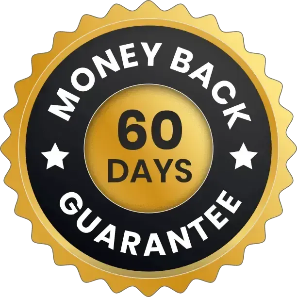 60 days money back Guarantee icon